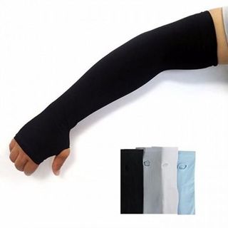 Gang tay chống nắng tia UV - chất dày thấm mồ hôi