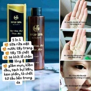 Combo 5 Bột Rửa Mặt HH Spa