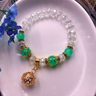 chuỗi đeo tay phong thủy mix kim loại