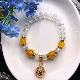 Vòng tay phong thủy pha lê hàng luôn có sẵn