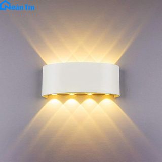 Đèn Led treo tường gắn tường ngoài trời trong nhà 8 bóng Led VNT624 Ngân Tin giá sỉ