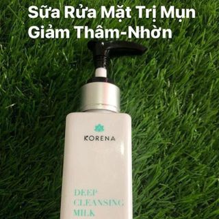 Sữa Rửa Mặt Chuyên Sâu Deep Cleeansing Milk KorenaGiá Sỉ Giá Buôn