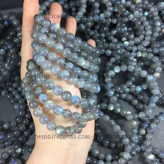 Vòng đá xà cừ labradorite bán sỉ - Hàng tự nhiên có kiểm định