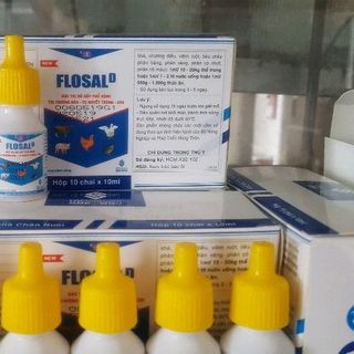FLOSAL-D - Đặc trị bệnh Tổng hợp Hô hấp thương hàn Tụ huyết trùng