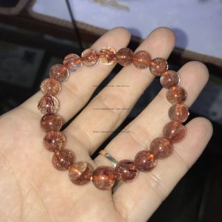 Vòng đá thạch anh tóc đỏ bán sỉ - Hàng tự nhiên có kiểm định