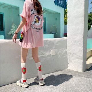 Áo thun unisex phông rộng