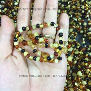 Kho vòng hổ phách cho trẻ em bán sỉ - Hàng tự nhiên có kiểm định