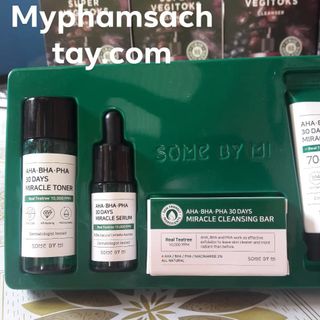 Bộ Dưỡng Trị Mụn Some By Me AHA- BHA-PHA 30 Days Miracle Set giá sỉ