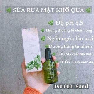 Sửa Rửa Mặt Khổ Qua / Trị Mụn - Kiềm Dầu Nhờn