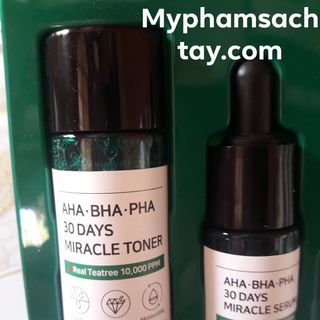Bộ Dưỡng Trị Mụn Some By Me AHA- BHA-PHA 30 Days Miracle Set