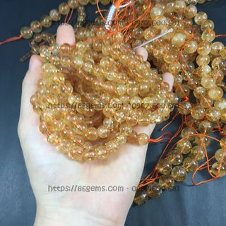 Vòng thạch anh vàng bán sỉ - Hàng tự nhiên có kiểm định