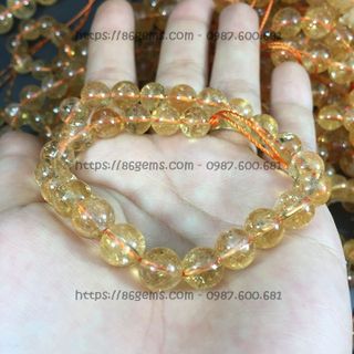 Vòng thạch anh vàng bán sỉ - Hàng tự nhiên có kiểm định