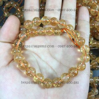 Vòng thạch anh vàng bán sỉ - Hàng tự nhiên có kiểm định
