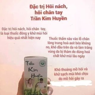đặc trị hôi nách Trần Kim Huyền