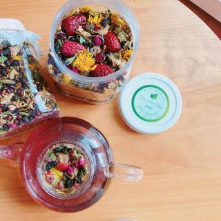 TRÀ HOA ĐẬU 9 LOẠI THẢO DƯỢC