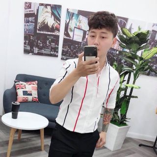 Áo Sơmi Sọc Chuẩn Men 02