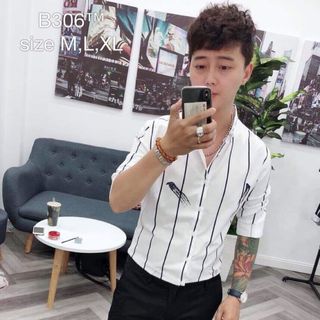 Áo Sơmi Sọc Chuẩn Men 02