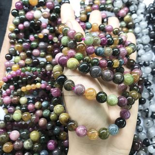 Vòng đá tourmaline giá sỉ - Hàng tự nhiên có kiểm định