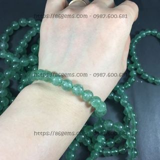 Vòng thạch anh dâu xanh bán sỉ - Hàng tự nhiên có kiểm định