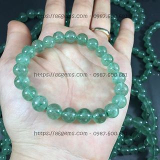 Vòng thạch anh dâu xanh bán sỉ - Hàng tự nhiên có kiểm định