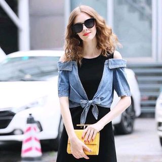 Đầm phối ren hàng cao cấp