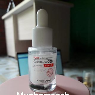 Huyết Thanh Kem Dưỡng Nước Thần Trắng Da 7 Day Whitening Program Glutathione 700 V-Ample