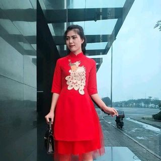 ÁO DÀI ĐŨI NGẮN CÔNG CHO PHÁI NỮ