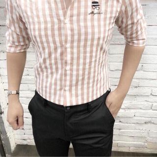 Áo Sơmi Nam Caro Hàn Quốc