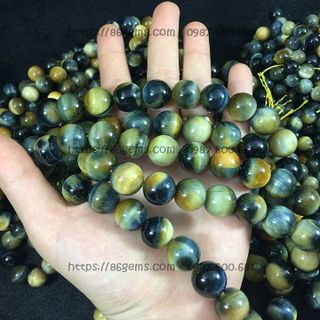 Kho vòng đá mắt hổ chim ưng bán sỉ - Có kiểm định đá tự nhiên