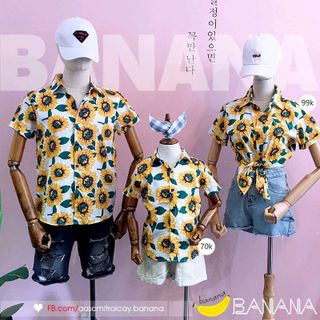 bộ nam nữ hoa hướng dương