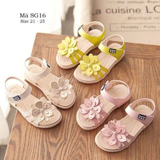 Bán buôn bán sỉ giày dép trẻ em - Dép Sandal bé gái SG16 giá sỉ