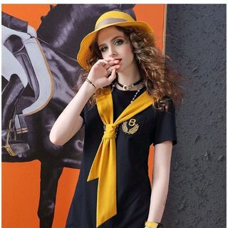 Đầm kèm khăn cao cấp