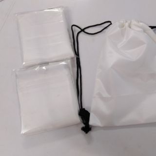 balo dây rút màu trắng