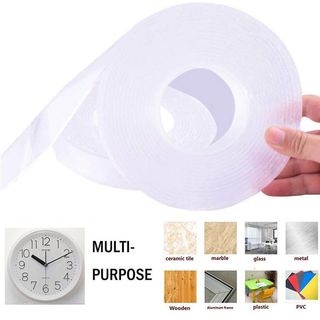 Băng Keo 2 Mặt Siêu Dính Trong Suốt