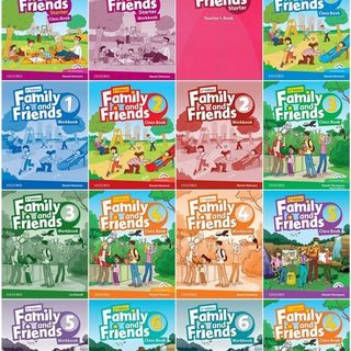 Family and Friends 4 - Class Book Work Book - 2nd