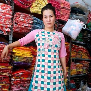 ÁO DÀI CÁCH TÂN GẤM THUN CAO CẤP