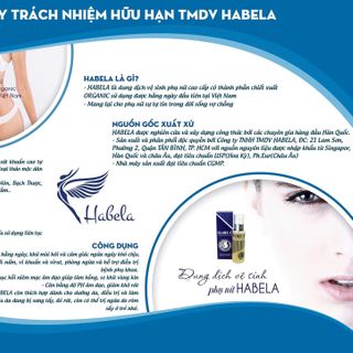 Dung dịch vệ sinh phụ nữ Habela giá sỉ