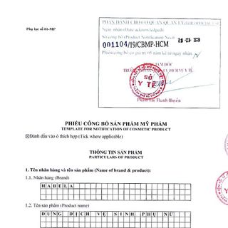 Dung dịch vệ sinh phụ nữ Habela