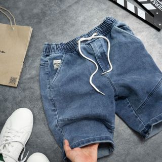 Quần short jean nam lưng thun - SN04