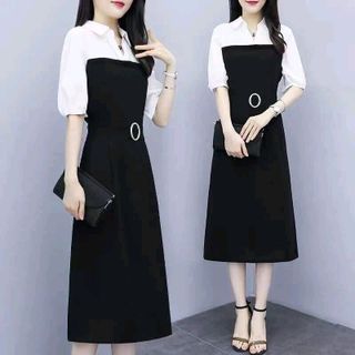 Đầm phối SM cao cấp