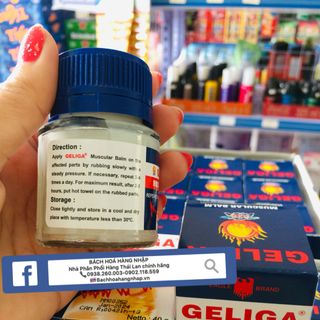 HSD 01/2024 Cao xoa bóp nóng Geliga Indonesia 40gr