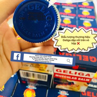 HSD 01/2024 Cao xoa bóp nóng Geliga Indonesia 40gr