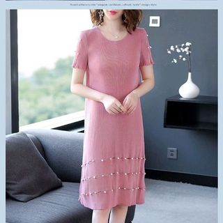 Đầm nhúng đính cườm