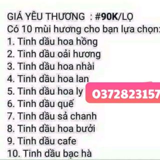 Tinh dầu thơm cheo