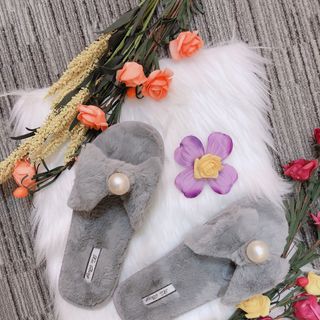 DÉP BÔNG ĐI TRONG NHÀ CAO CẤP CÓ NƠ