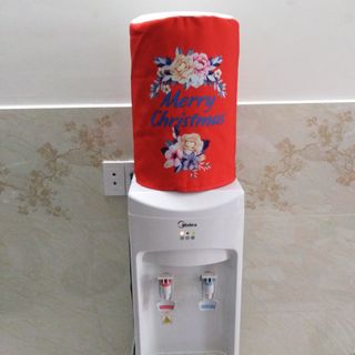 áo trùm bình nước nóng lạnh noel