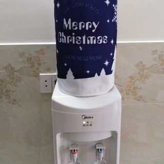 áo trùm bình nước nóng lạnh noel