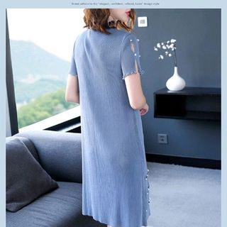 Đầm nhúng đính cườm cao cấp