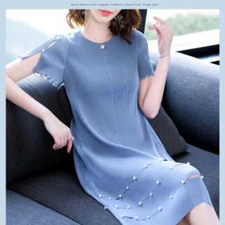Đầm nhúng đính cườm cao cấp