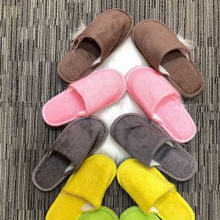 DÉP BÔNG TRƠN ĐI TRONG NHÀ TIỆN LỢI ĐỦ MÀU